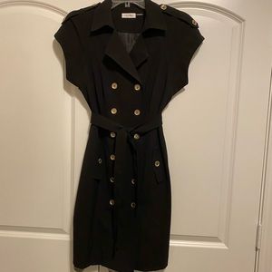 Calvin Klein dress - sailor - double-breasted- black